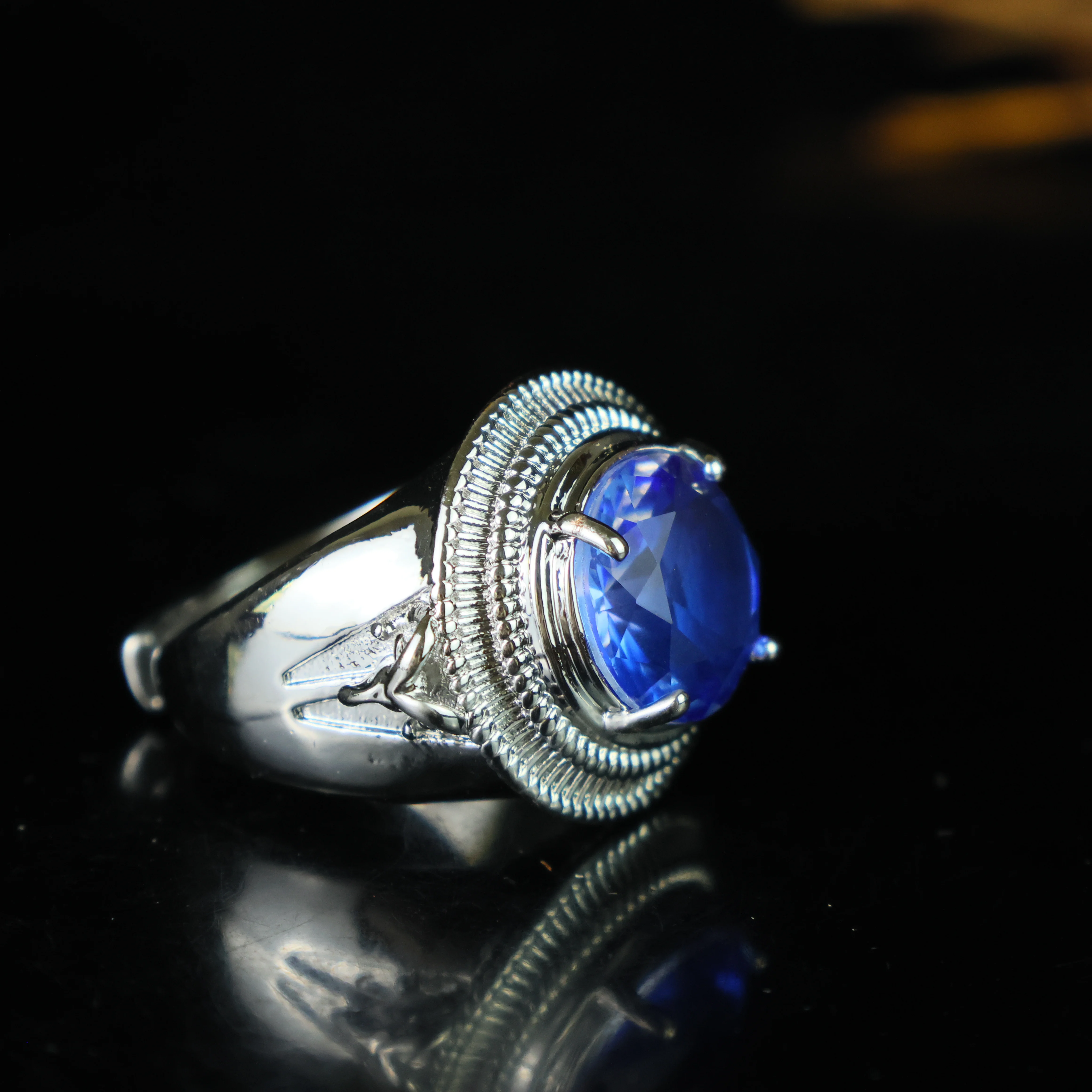 

4.50 Ct Certified Treated Lovely Off White Diamond Wedding Ring In 925 Silver