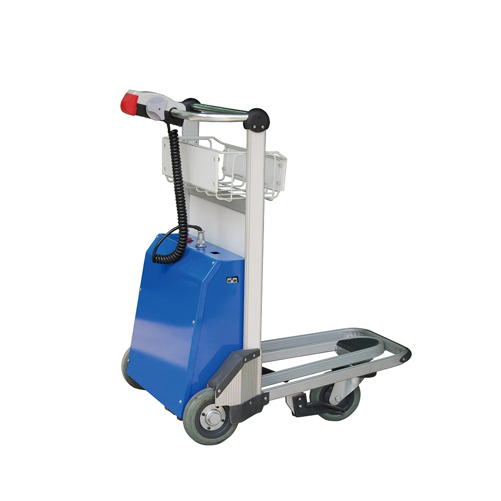 

Airport Passenger Hand Cart Aluminum Luggage Trolley