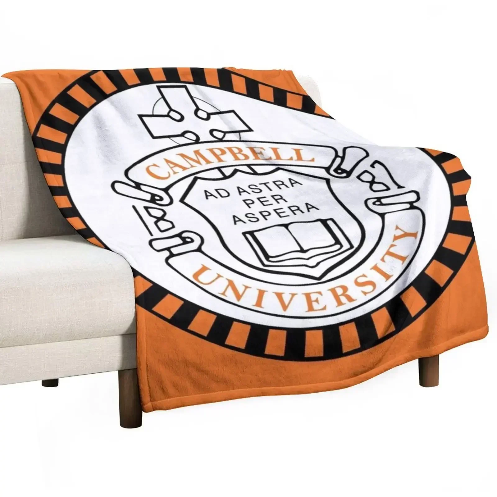 

Campbell University Throw Blanket Fluffy Cozy Throw Blanket for Home Decor