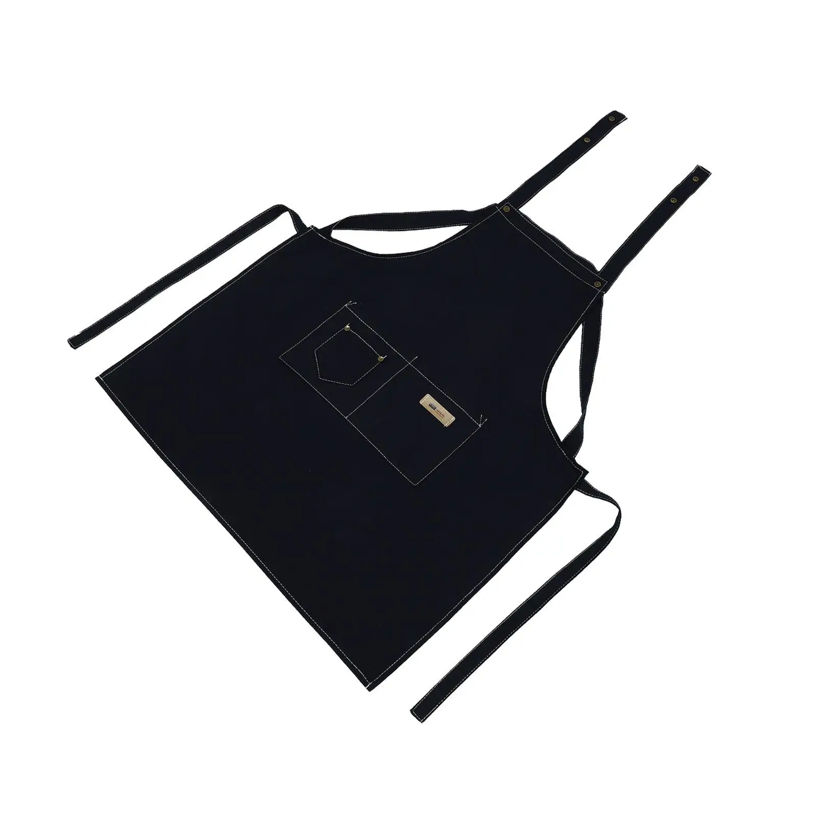 

Oilproof Kitchen Easy For Cooking Clean Fold Professional Sleeveless Apron Kitchen Apron Use Fun Cooking