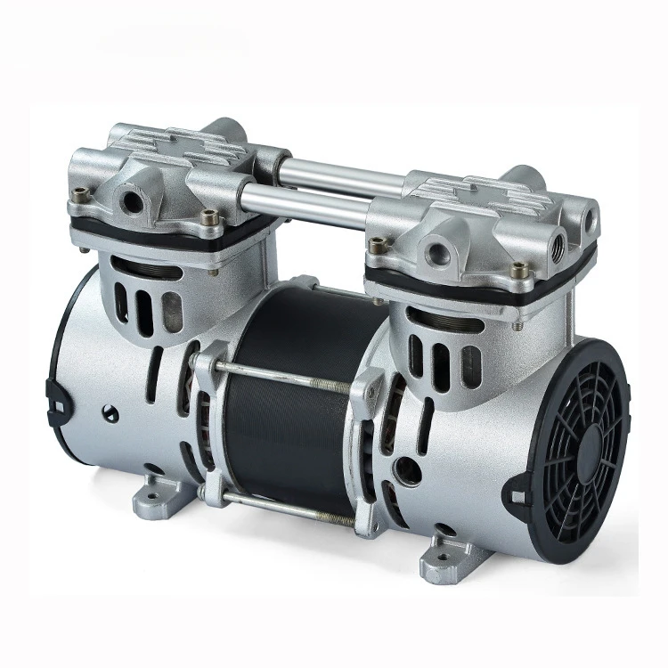 Silent air compressor, oil-free air compressor, piston air compressor