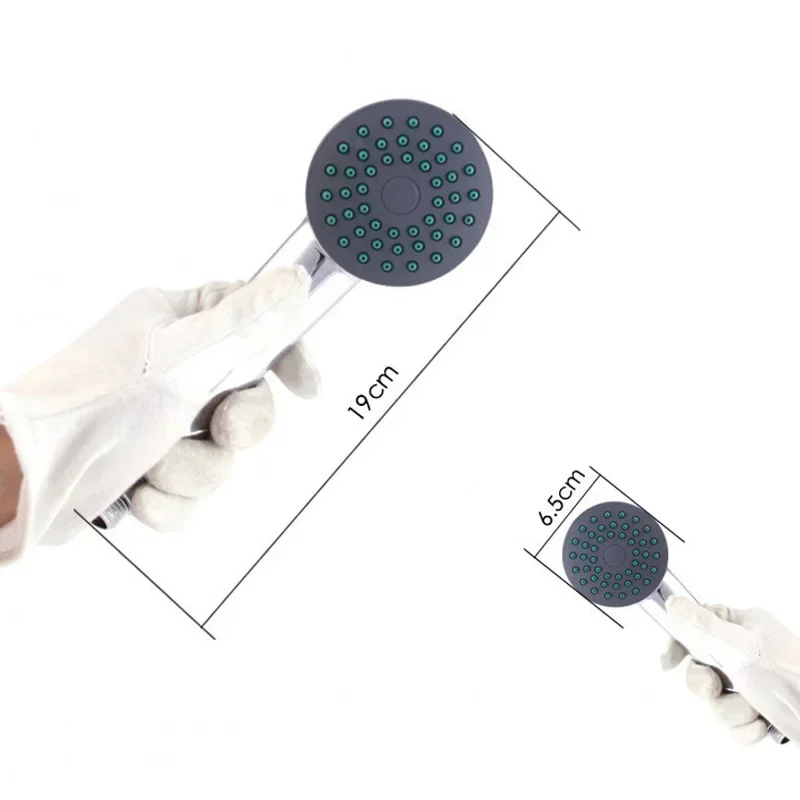 Neue Kunststoff Single Function Eco ABS Handbrause Single Function Dusche Sprinkler Kopf Spray Bad