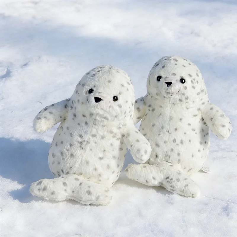 26 سنتيمتر Cuddly بقعة ختم ألعاب من نسيج مخملي العالم البحري لطيف ختم وأسد البحر محشوة الحيوان تحصيل المحيط لينة وسادة نوم هدايا الاطفال