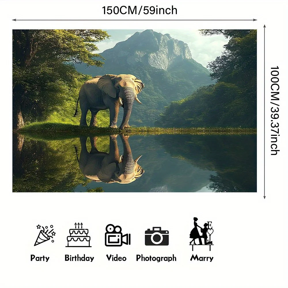 خلفية قطعة واحدة - مناسبة للبث المباشر والحفلات وحفلات الزفاف وأعياد الميلاد والديكور الداخلي والخارجي وديكور الصور #3