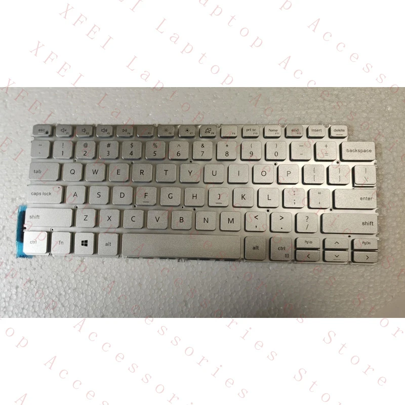 

D US silver Keyboard for Dell Inspiron 5400 5401 5402 5405 5406 5408 5409 5498