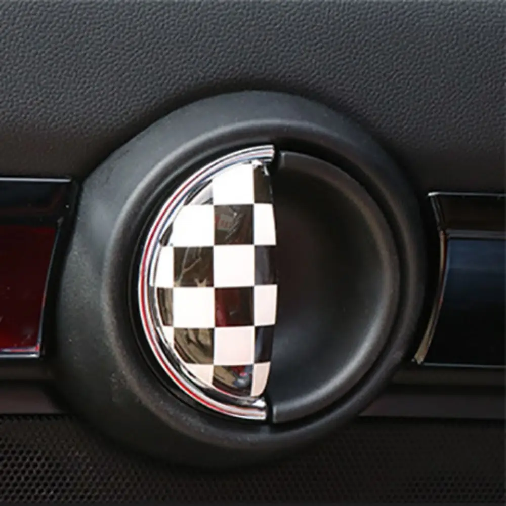 2PCS New ABS Car Door Handles Sticker National Flag Round Car Door Handles Decor Multicolor Car Decals for BMW MINI