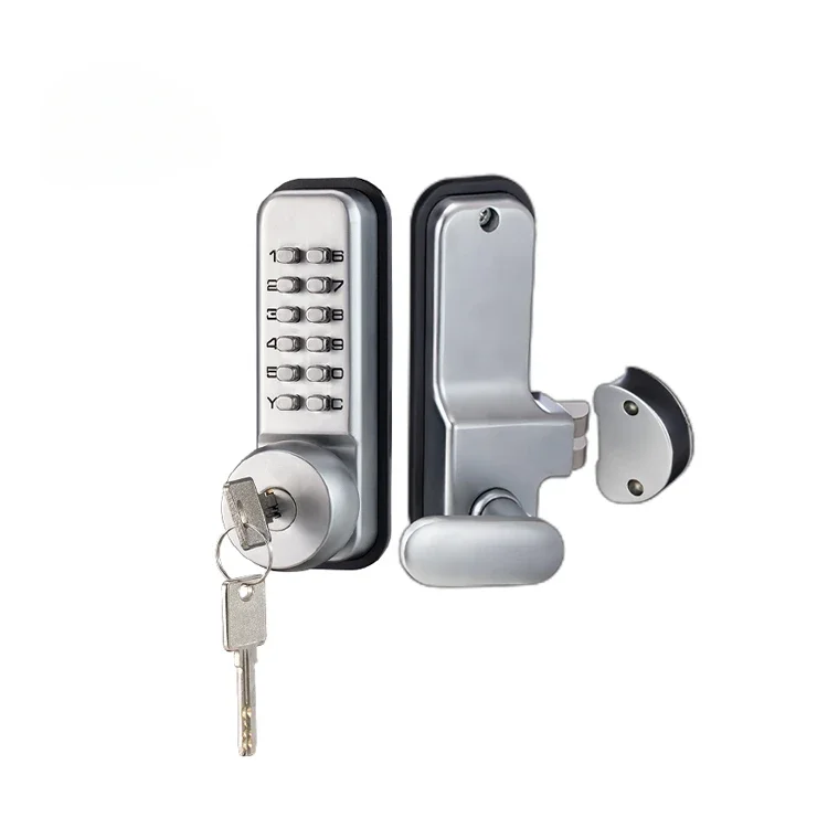 

Mechanical Code Door Locks Entry Combination Push Button Door Lock Keyless Wooden Digital Door Lock