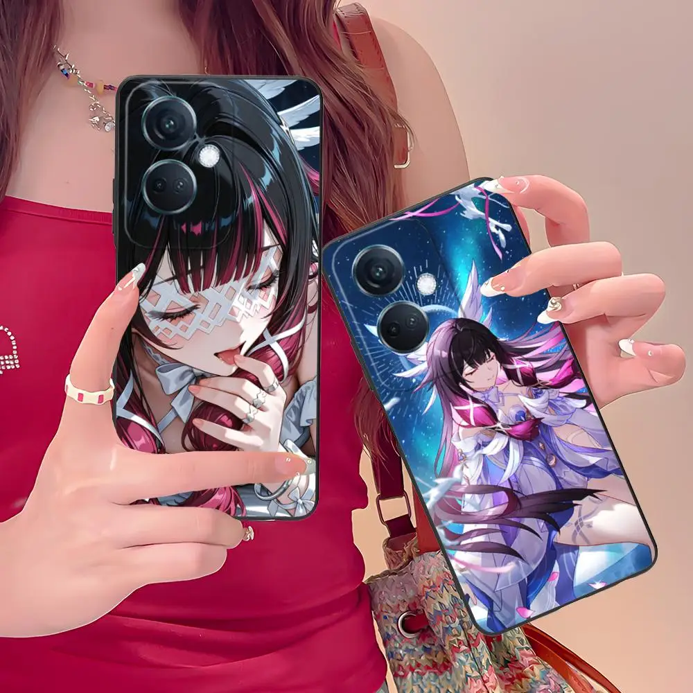 جراب هاتف جينشين إمباكت كولومبينا لهاتف OPPO رينو 14 13 12 11 10 9 8 7 6 5 F T Pro 5G غطاء طباعة ملون غطاء الهواتف المحمولة #5