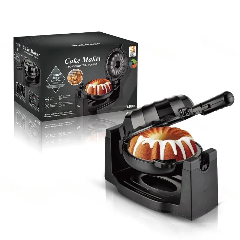 Electric Rotating Lava Bundt Cake Maker Rotated Bundt Cake Maker