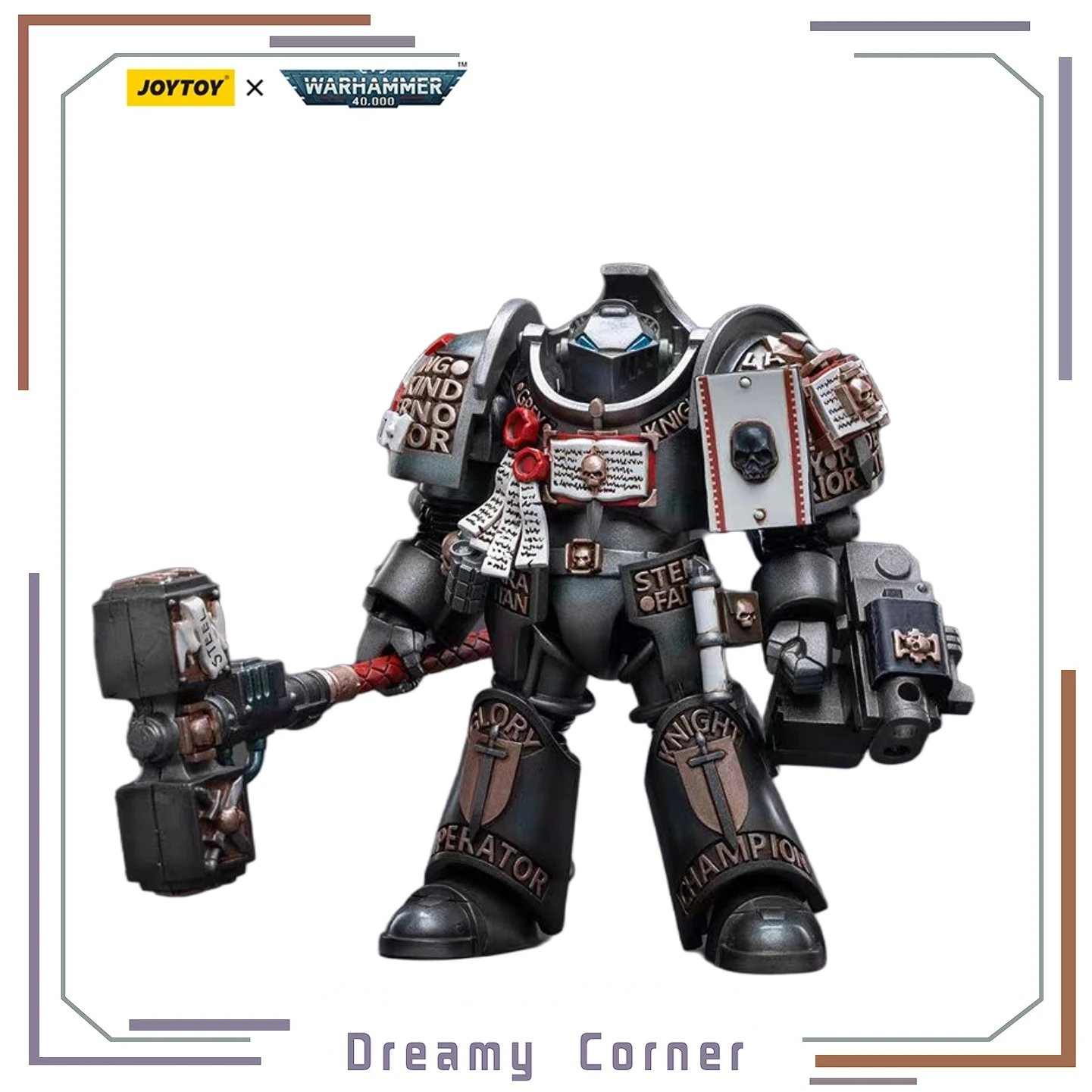 

【В наличии 】JOYTOY Warhammer 40K Grey Knights Терминатор Caddon Vibova 1/18 Фигурки Модели Коллекция игрушек