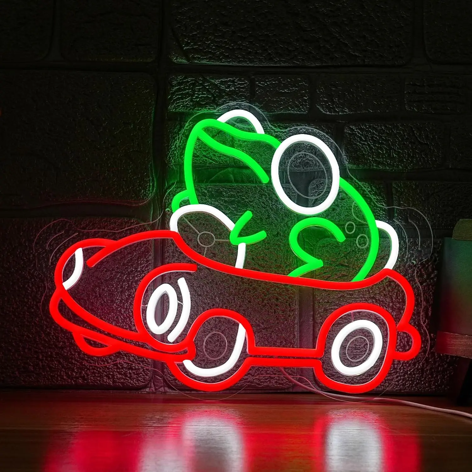 Frog Driving Car Ne…