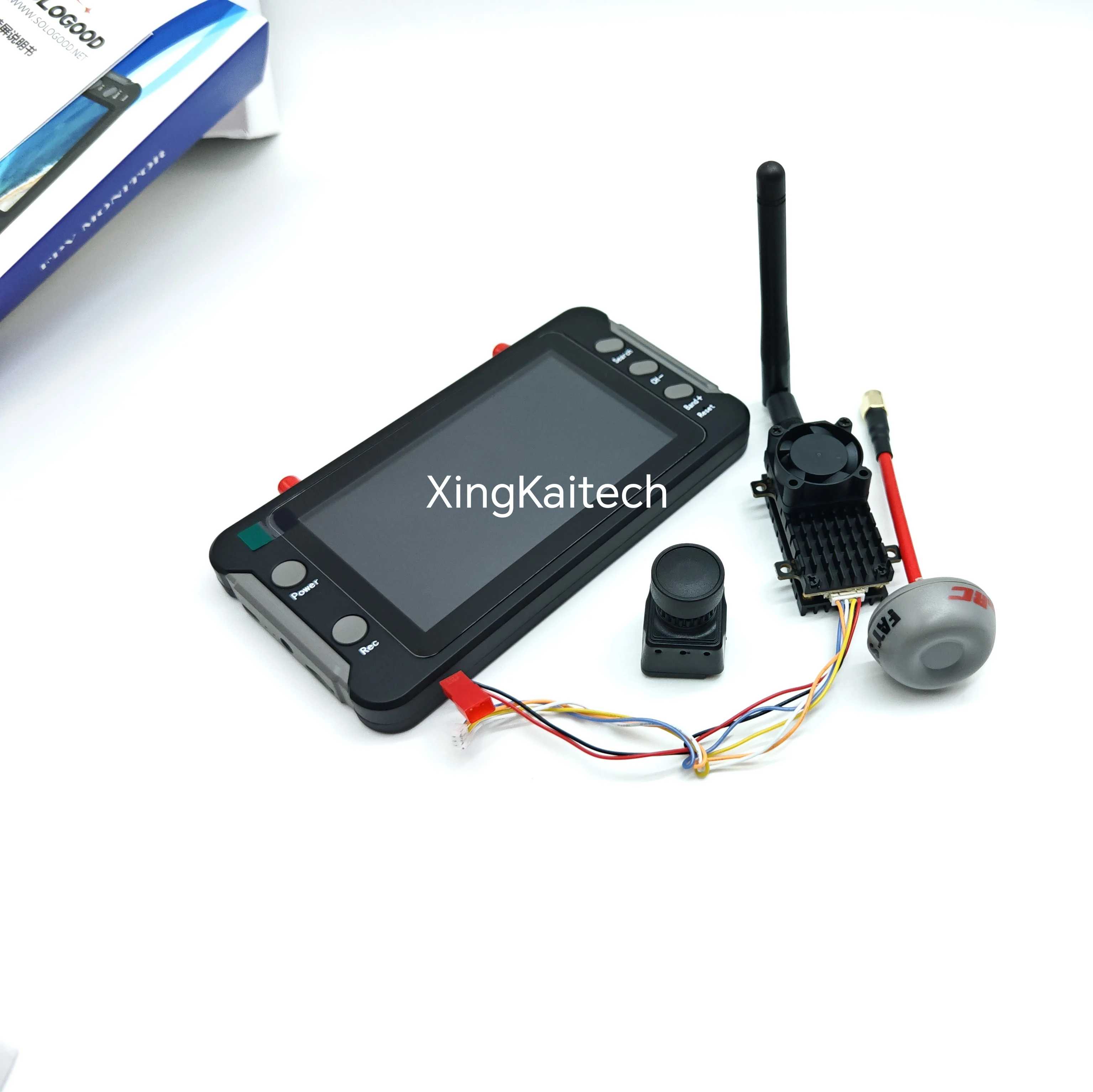 

5.8G FPV Monitor with DVR 40CH 5803 MINI 4.3 Inch LCD Display 16:9 NTSC/PAL Auto Search Video Recording RC FPV Multicopter