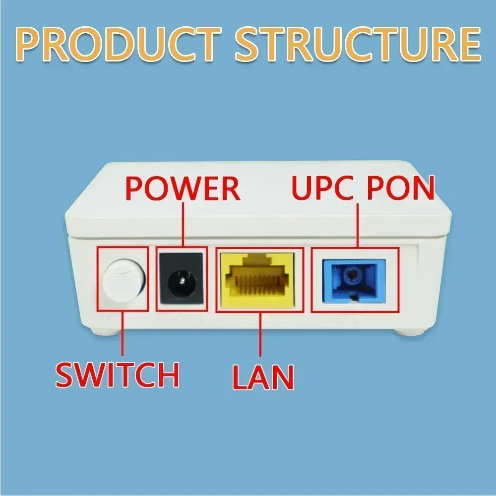 OPTFOCUS-Nuevo Roteador Original, 10 unidades, HG8310M, XPON ONU, Apc, Upc, 1GE, ONT, Compatible con todos los modelos de detección OLT 100%