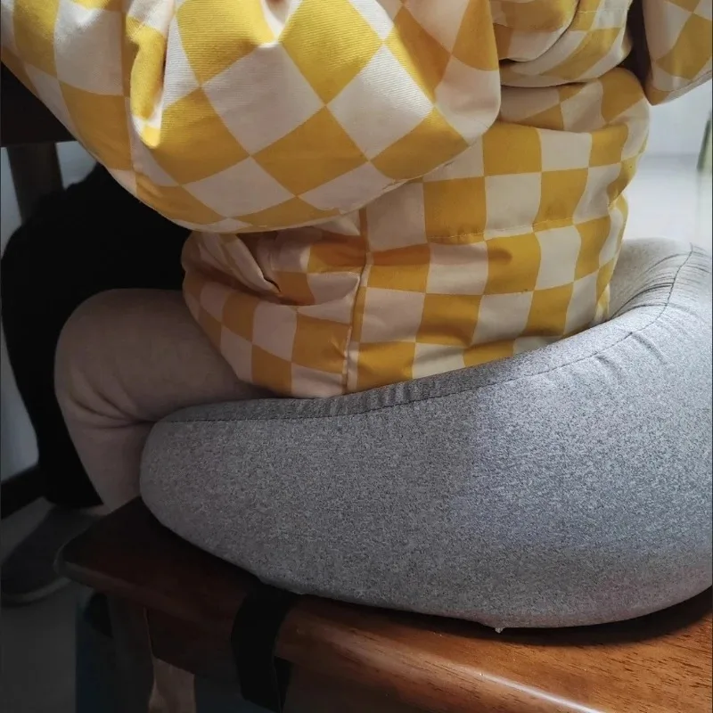 Kids Booster Seat Cushion Toddler High Chair Pad for Dining Study Thickened Height Adjustable Pillow for Baby Stool Chair Pad