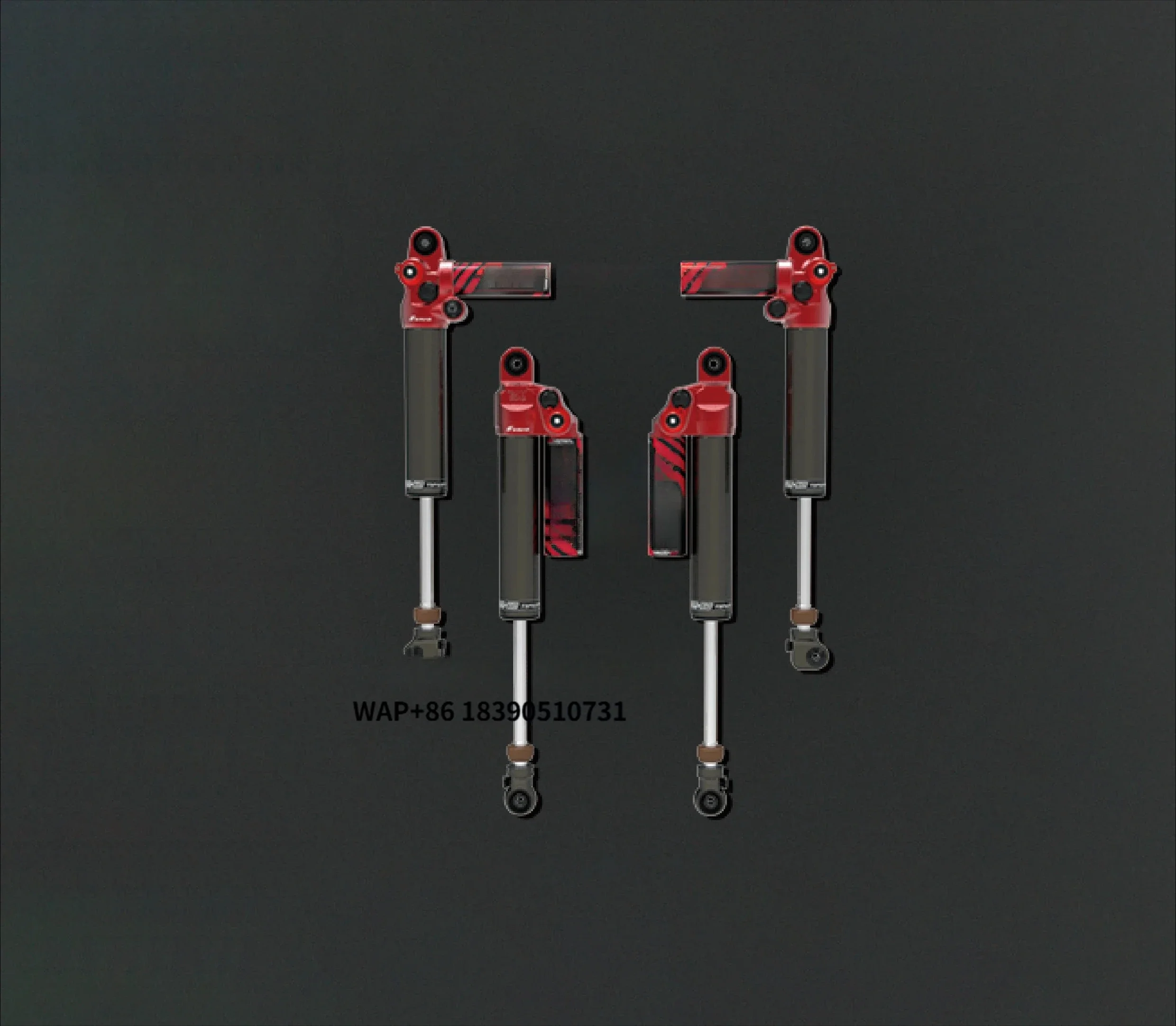 4 Inch Nitrogen Hydraulic Adjustable Shock Absorber High Suspension for Gladiator Pickup  JT Modified Vehicles Custom