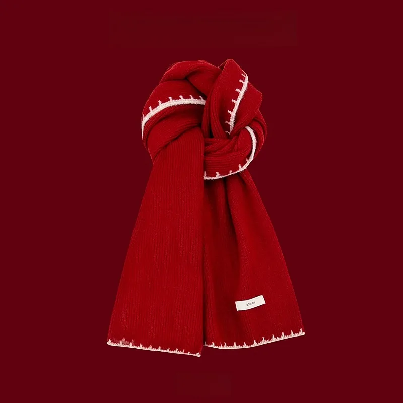 2025-nova-cisas-vermelho-malha-la-cachecol-feminino-outono-inverno-quente-de-alto-nivel-jogo-la-ne-mais-quente-acessorios-faionable