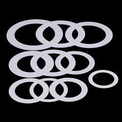 LED Spotlight Downlight O Rings White Lampshade Ring Adapter Concealed Spacers Shims Washers Light Stand Extension Gaskets