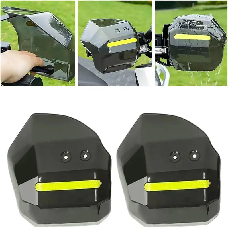 Easy to Install and Disassemble Hand Guard for Scooter Motorcycle ATV with Night Reflective Strip Wind Rain and Sun Protection