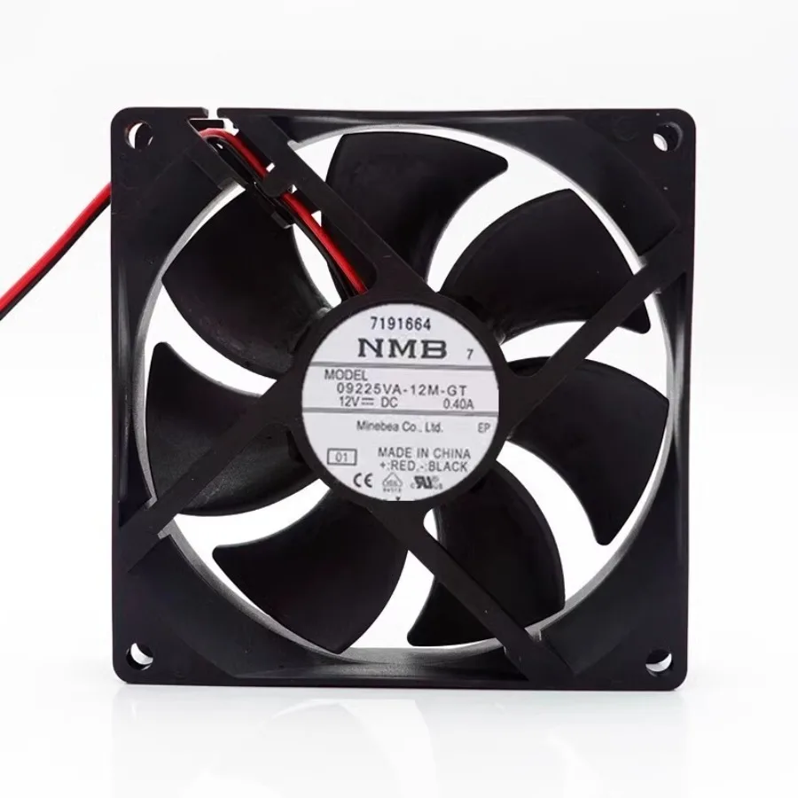 

For NMB 09225VA-12M-GT 9025 DC12V 0.4A 9CM 2-Wire Cooling Fan