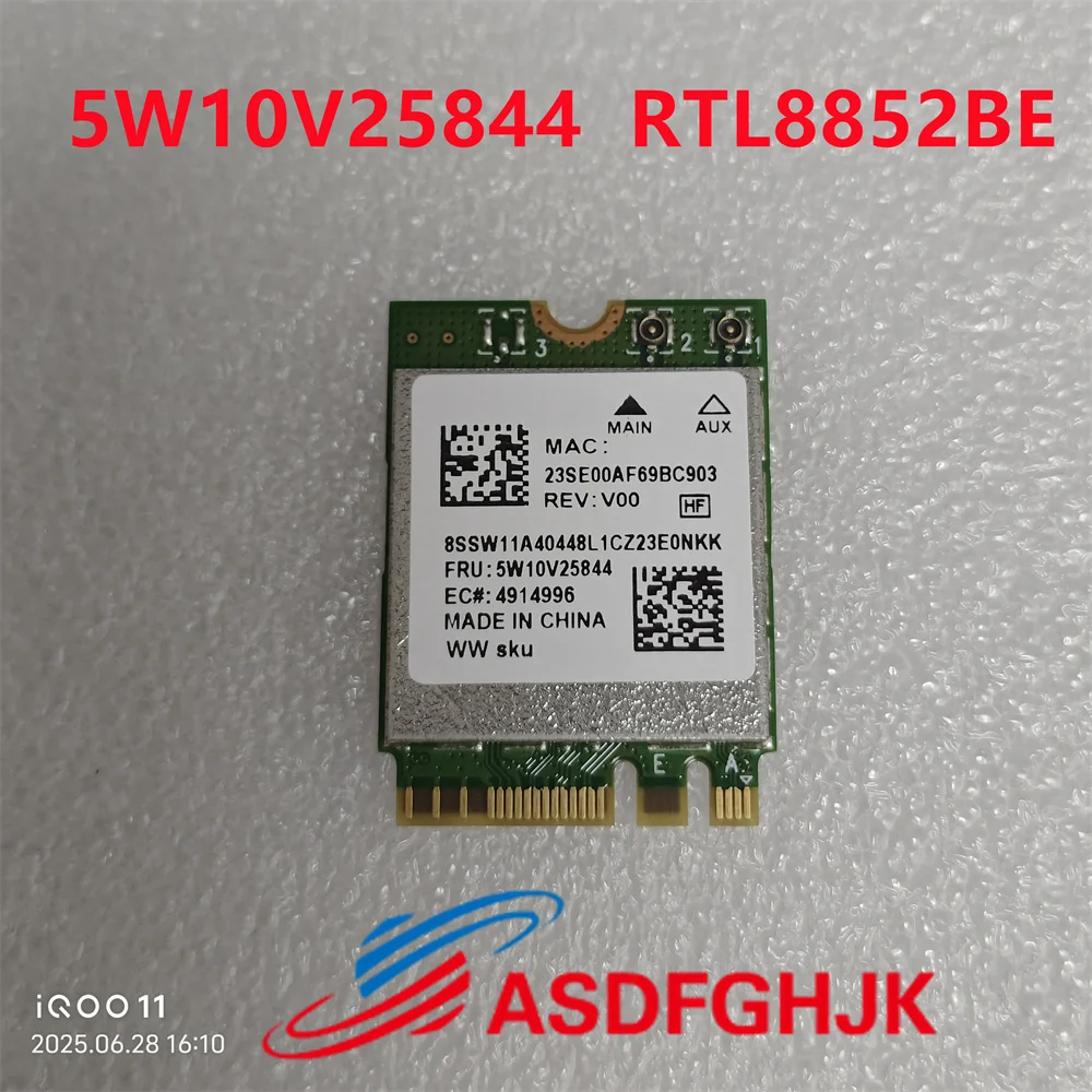 5W10V25844 RTL8852BE For lenovo E41-55 E14 GEN 5 Thinkbook 14 15 G5 ABP Wireless module wifi wlan bluetooth