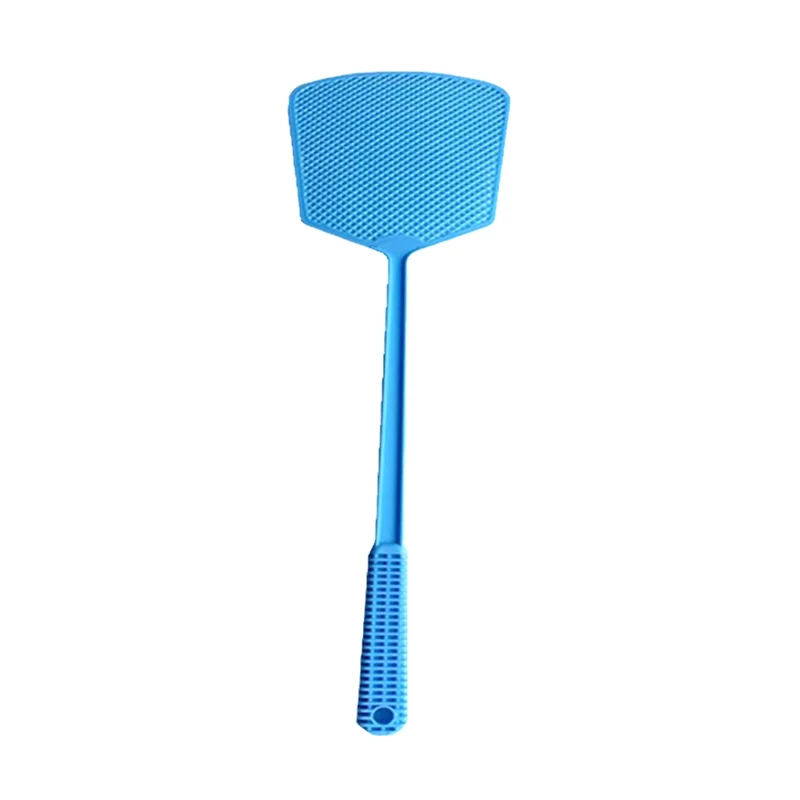 Plastic Fly Swatter For Household Use, Thick And Extended Handle, Large Size, Manual, Durable Fly And Mosquito Swatter