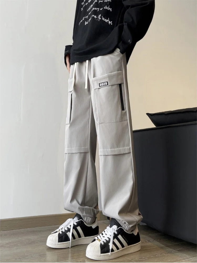 

Мужские мягкие брюки-карго с защитой от разрывов, весенне-осенние, для активного отдыха, походов и альпинизма, свободного кроя, с эластичным поясом