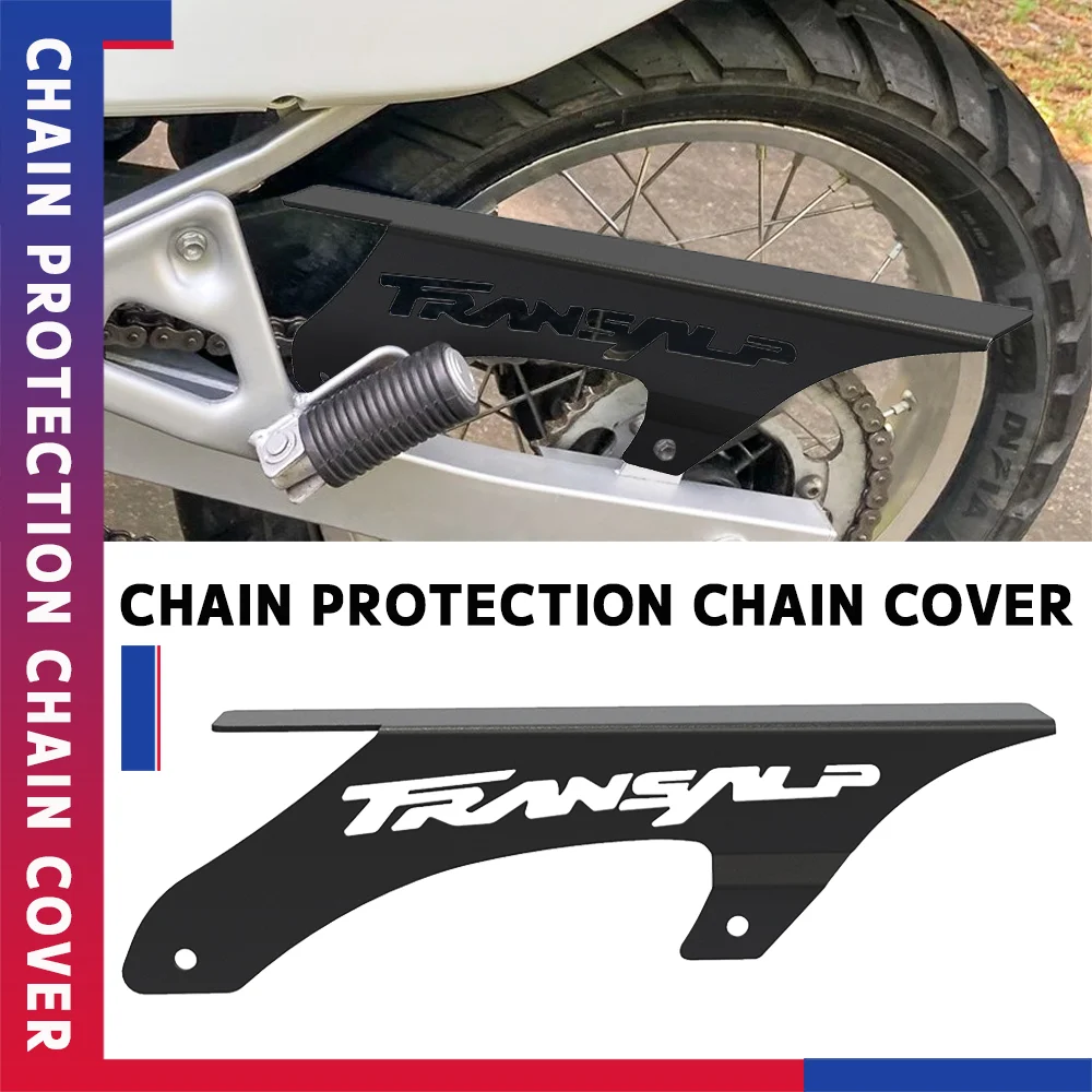 XL 600 650 700 V Transalp TRANSALP Motor Chain Guard Cover Protector FOR Honda XL600V Transalp XL650V Transalp XL700V Transalp