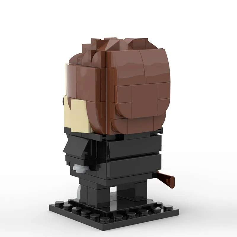 Moc Game Movie Series Character Doll Brickheadz Action Figure Model Building Blocks Assembly Ornaments Robot Toys Holiday Gift