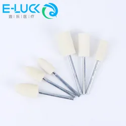 5Pcs Dental Wool Polishing Grinding Wheel Polishing Multi Brush Grinder Brushes For Machine Felt Mounted Wheel