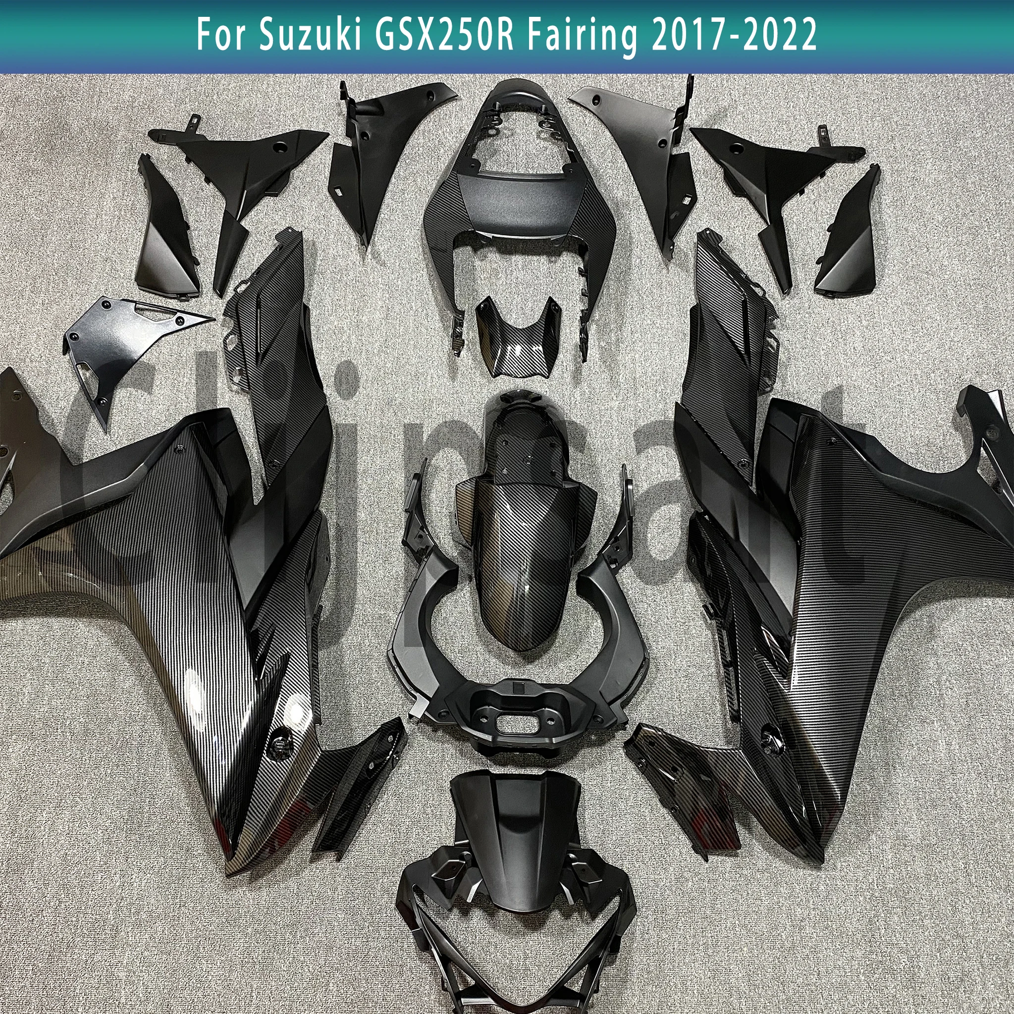 Motorcycle fairing body kit for Suzuki For Suzuki GSX250R 2017 2018 2019 2020 2021 2022 ABS injection gsx250 r body fairing