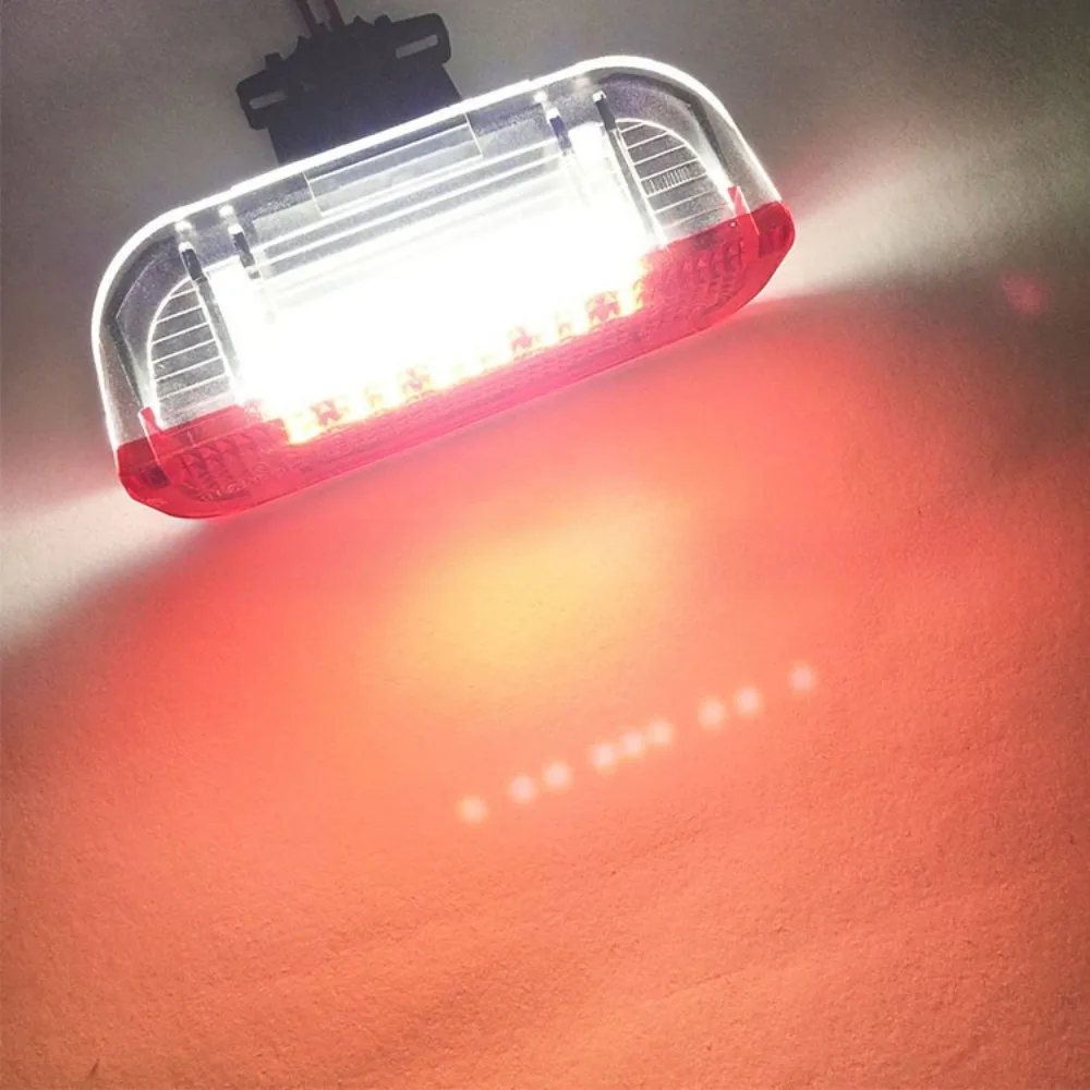 2PCS Suitable for Volkswagen Passat Sagitar Touareg Tiguan Porsche Golf 6 - LED Door Light Volkswagen Welcome Light - Image 4