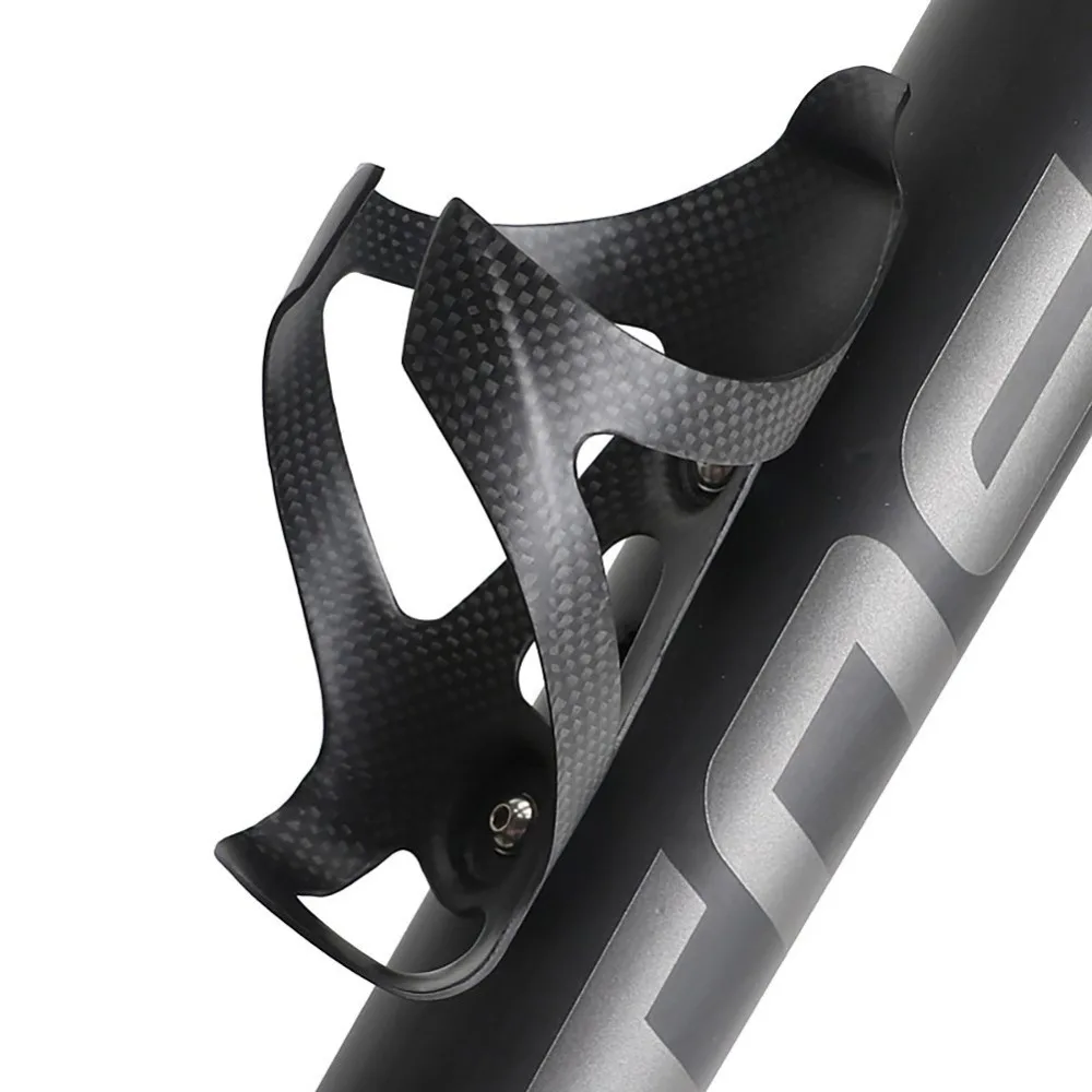 Full Carbon Fibe Water Bottle Cage Bicycle Bottle Holder Cycling Road MTB Bike Accessories 3K Carbon Finish Glossy and Matte