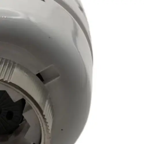 White Plastic Thermostatic Valve Head M30x1.5 Compatible with Underfloor Heating High Flow Radiator Installations