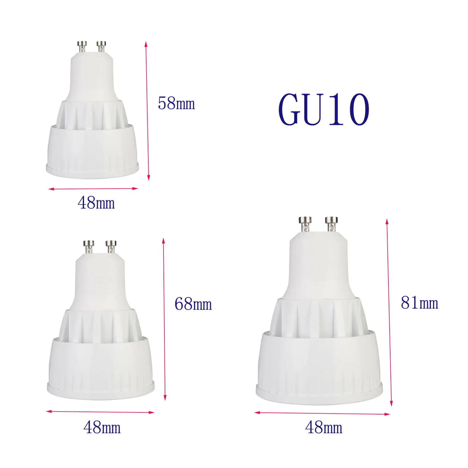 

Super Bright White Dimmable GU10/GU5.3/E27/MR16 COB 7W 9W 12W LED Bulb Lamp 85-265V 12V spotlight Warm /Cold White led light