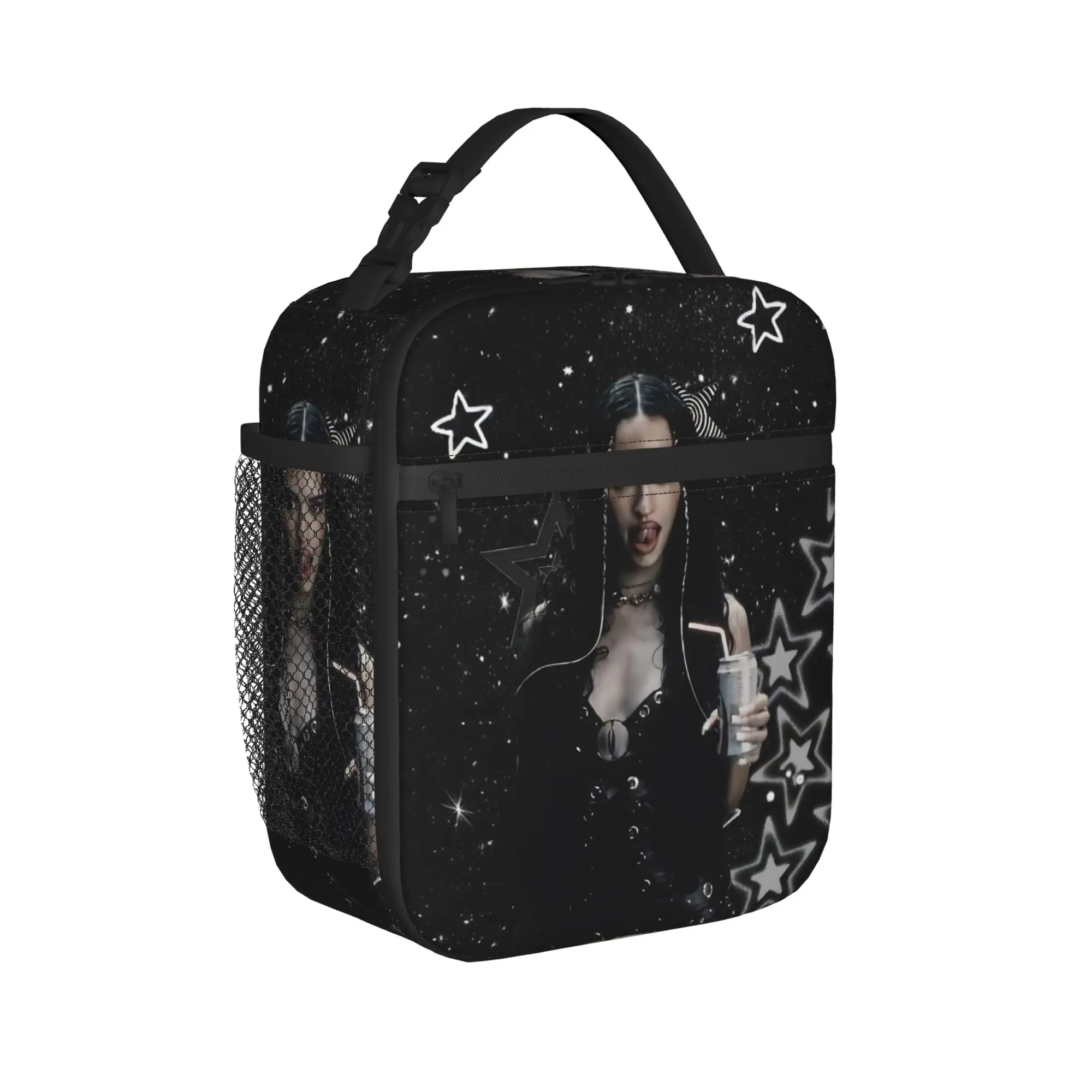 Daniela Katseyes Kpop Girl Group Thermal Insulated Lunch Bags for Travel  Portable Food Bag Container Cooler Thermal Food Box