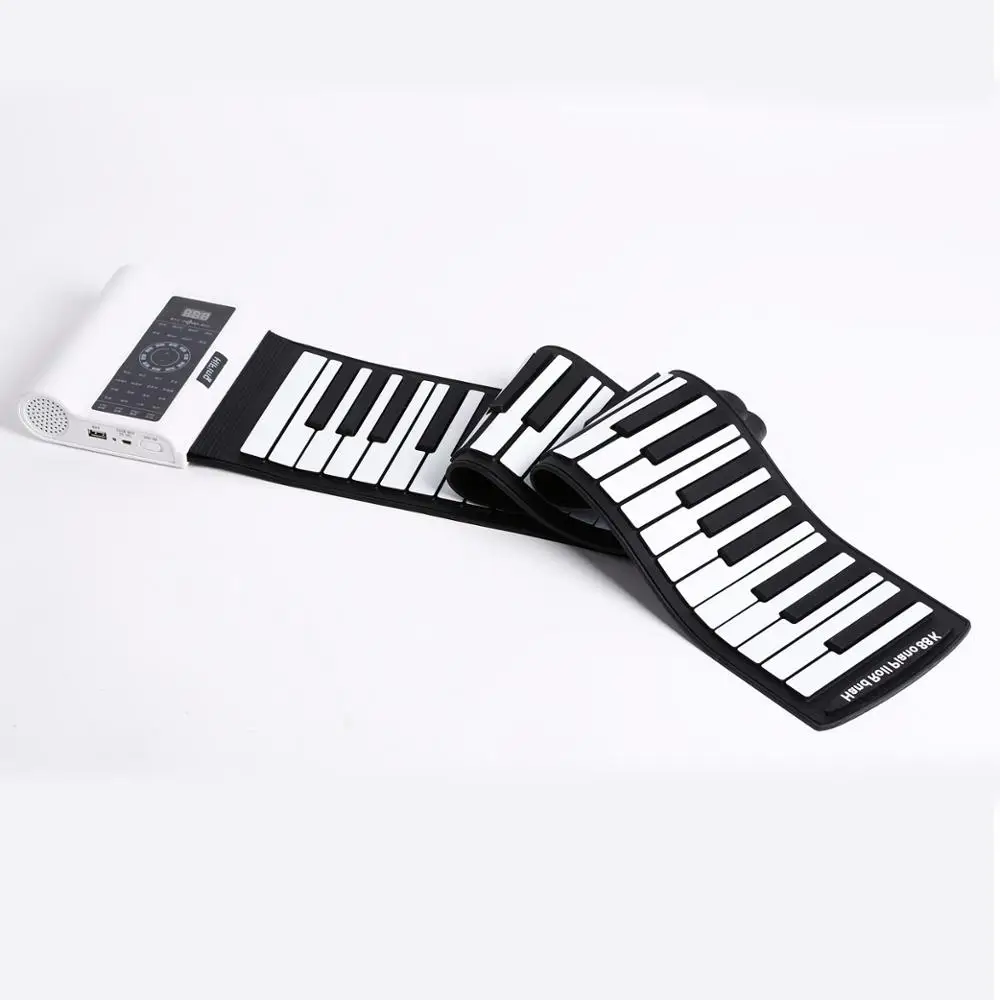 

Explosive Models Hot Selling Quality Assurance Portable Flexible Hand Roll Up Piano Keyboard Instrument