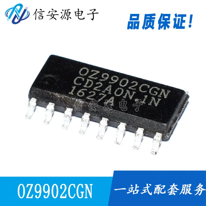 10pcs 100% orginal new  OZ9902CGN 0Z9902CGN power management chip IC SOP-16