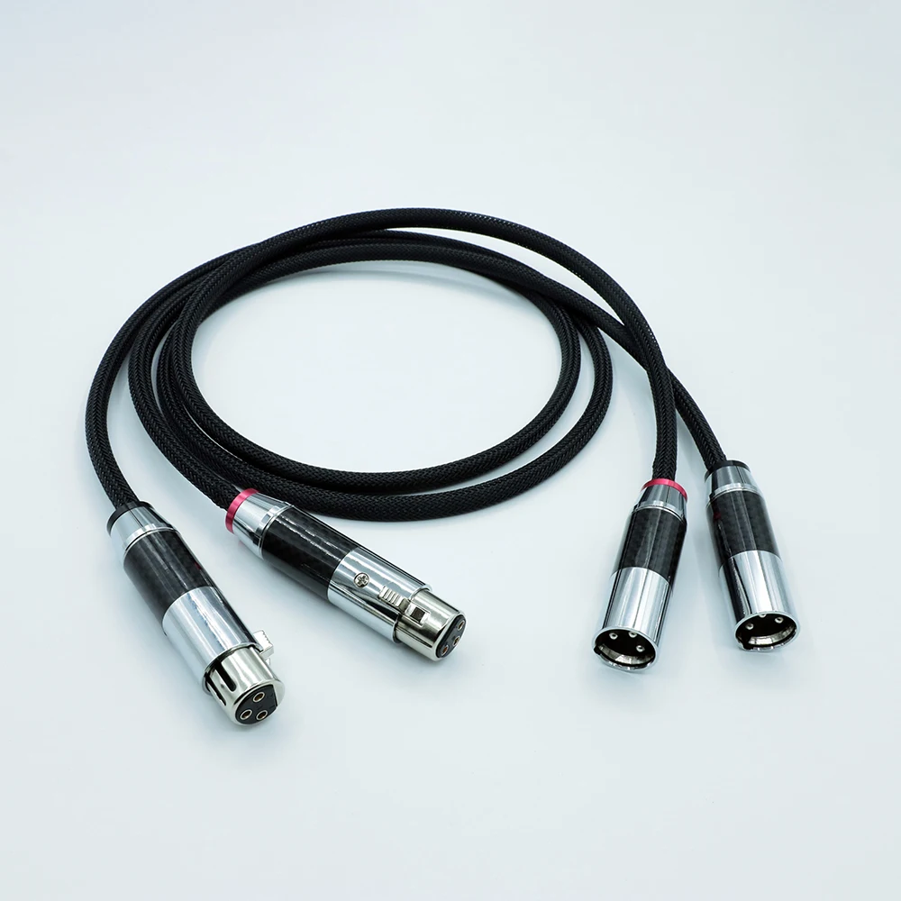 

Audiophile-Grade Silver-Plated 2-Core PVC 3-Pin XLR Female to Male Balanced Audio Cable​