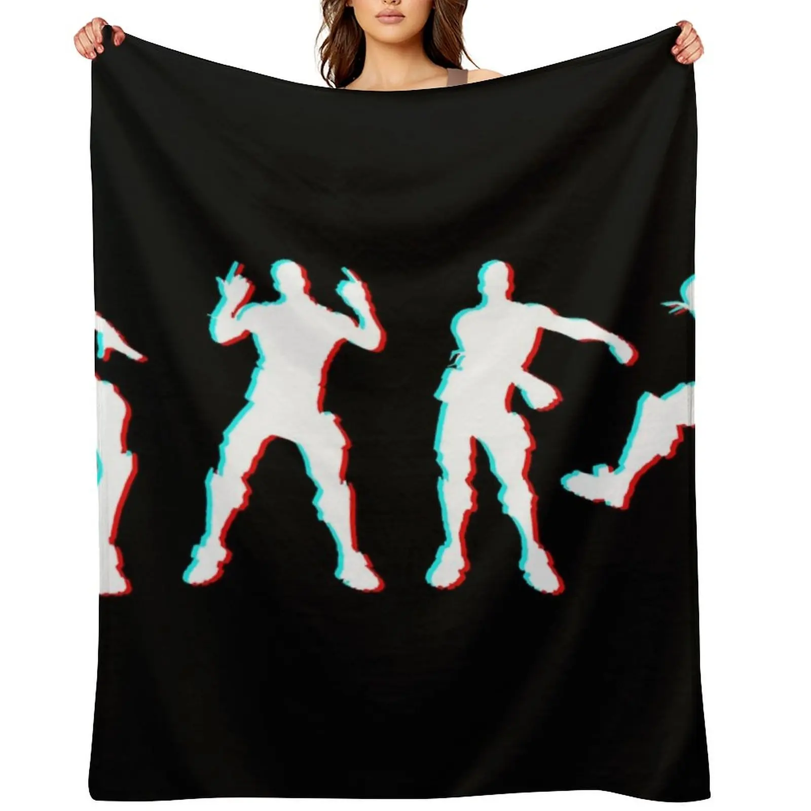 

Battle Royale Victory Dance Cool Justice Dance Throw Blanket Travel Luxury Brand Thermal Beach Blankets