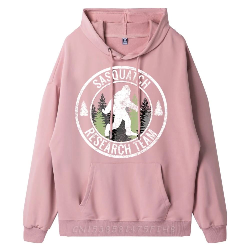 Sasquatch Research Team Bigfoot T Hoodies Hip Hop Crew Neck Group Long Sleeve Mans Hoodies Funny Hoodies