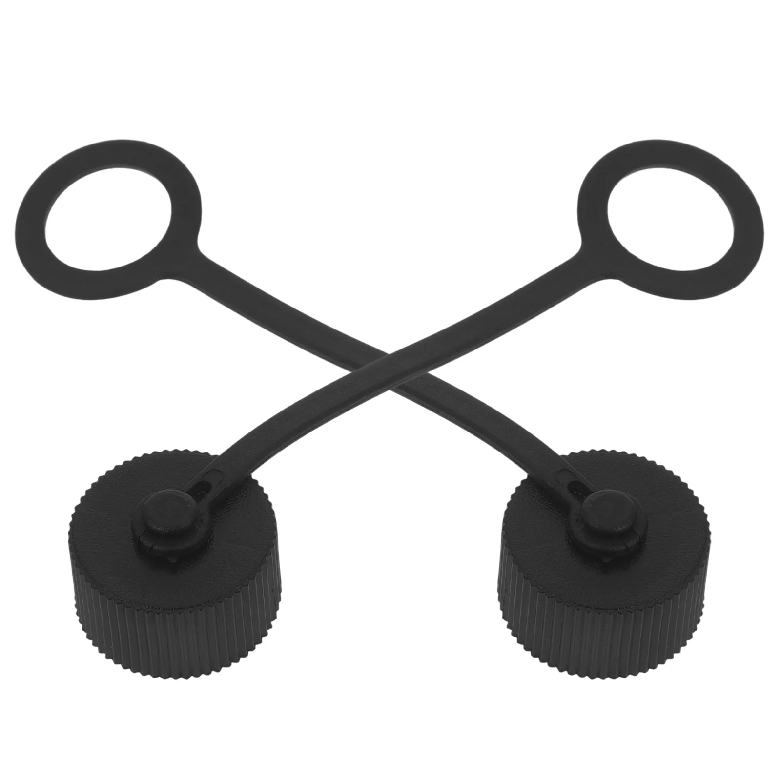 

2Pcs Waterproof Connector Cover Plastic Protective Cap Dust Seal for Electrical Cable Connectors Wire Protection Outdoor