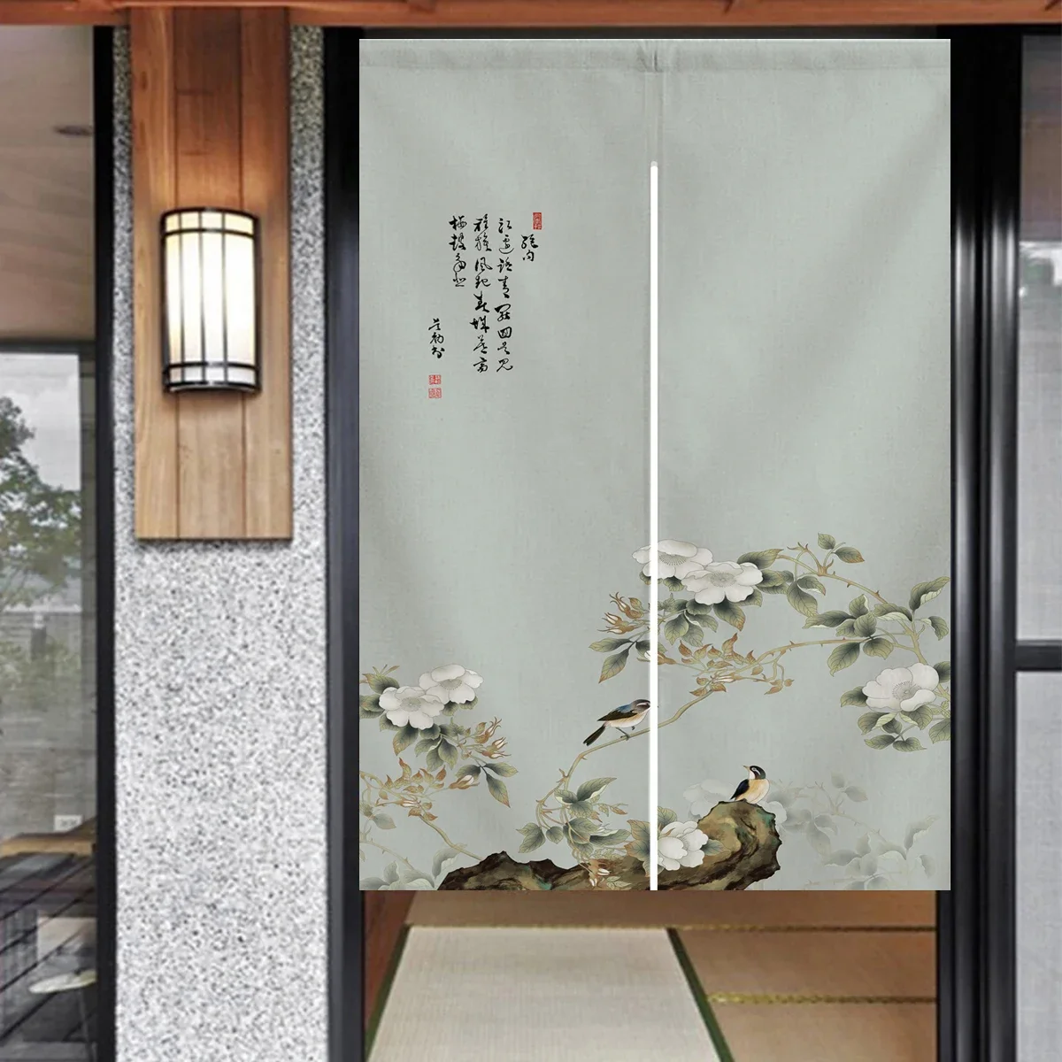 

Noren Chinese Door Curtain Japanese Noren Room Partition Privacy Protection Pendant Poster Decoration for Bedroom Curtain