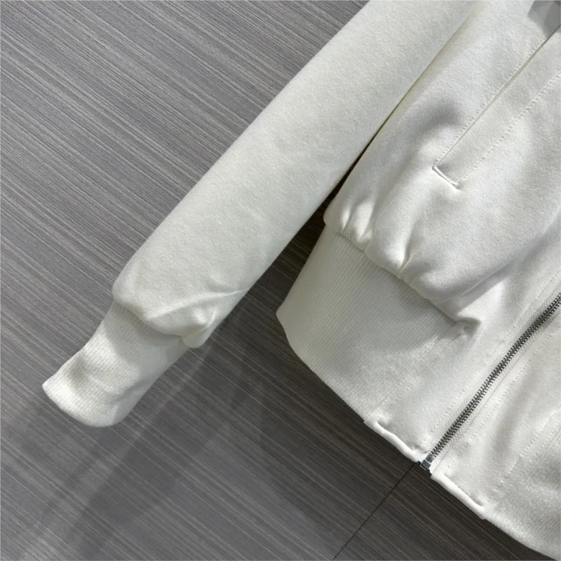 Women's Clothing Zippered elastic waist straight leg trousers suit  Autumn Winter New 1.26