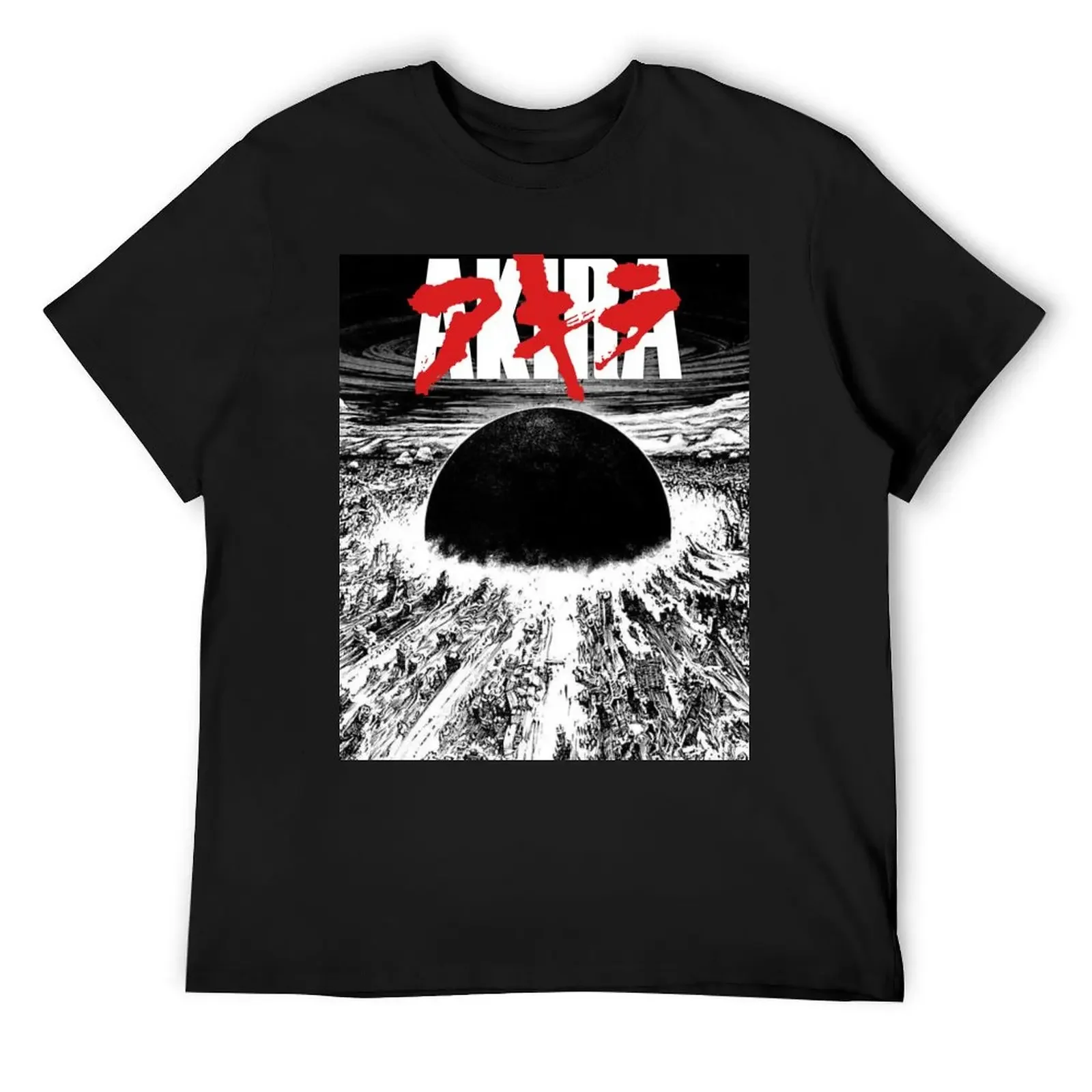 Akira explosion from Neo Tokyo T-Shirt plain sports fans man clothes plus sizes black t-shirts for men