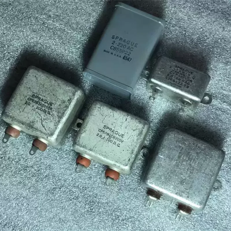 

Антикварный американский SPRAGUE 2 мкФ 25 В переменного тока 60 В переменного тока 220 В переменного тока 100 В 200 В масляный конденсатор