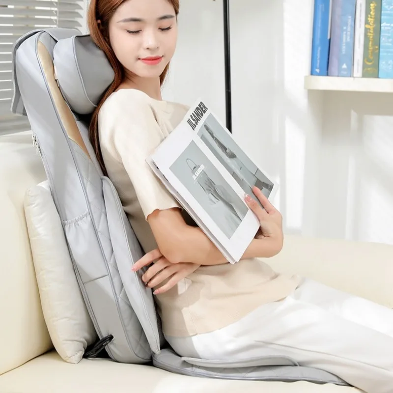 

Vibration Massage Cushion Electric Massage Mattress Ergonomic Heating Body Massagers Multifunctional Relaxing Massaging Mat