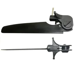 Canoa in Nylon Kayak timone lama coda di barca kit di controllo della direzione del piede sistema di sterzo parte accessori per Kayak