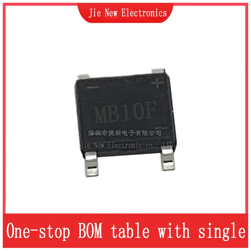 50PCS SMD MB6S MB6F MB8S MB8F MB10S MB10F ABS10 SOP4 Diode Bridge Rectifier