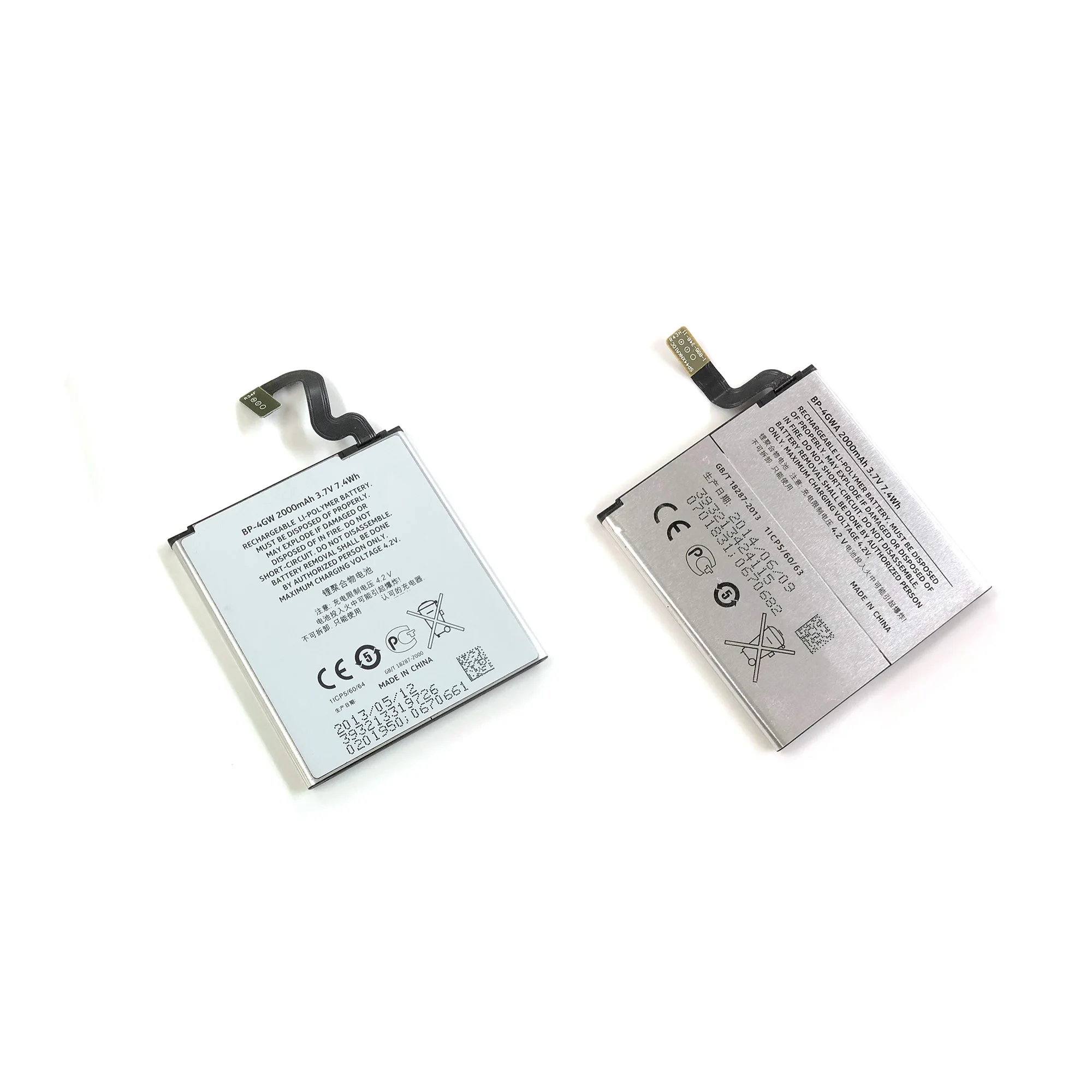 BP-4GW BP-4GWA Phone Battery BP-6EW BV-5JW For Nokia 920 625 720 925 900 800 N9 BV-5XW 1020 BL-4YW Batteries polymer part