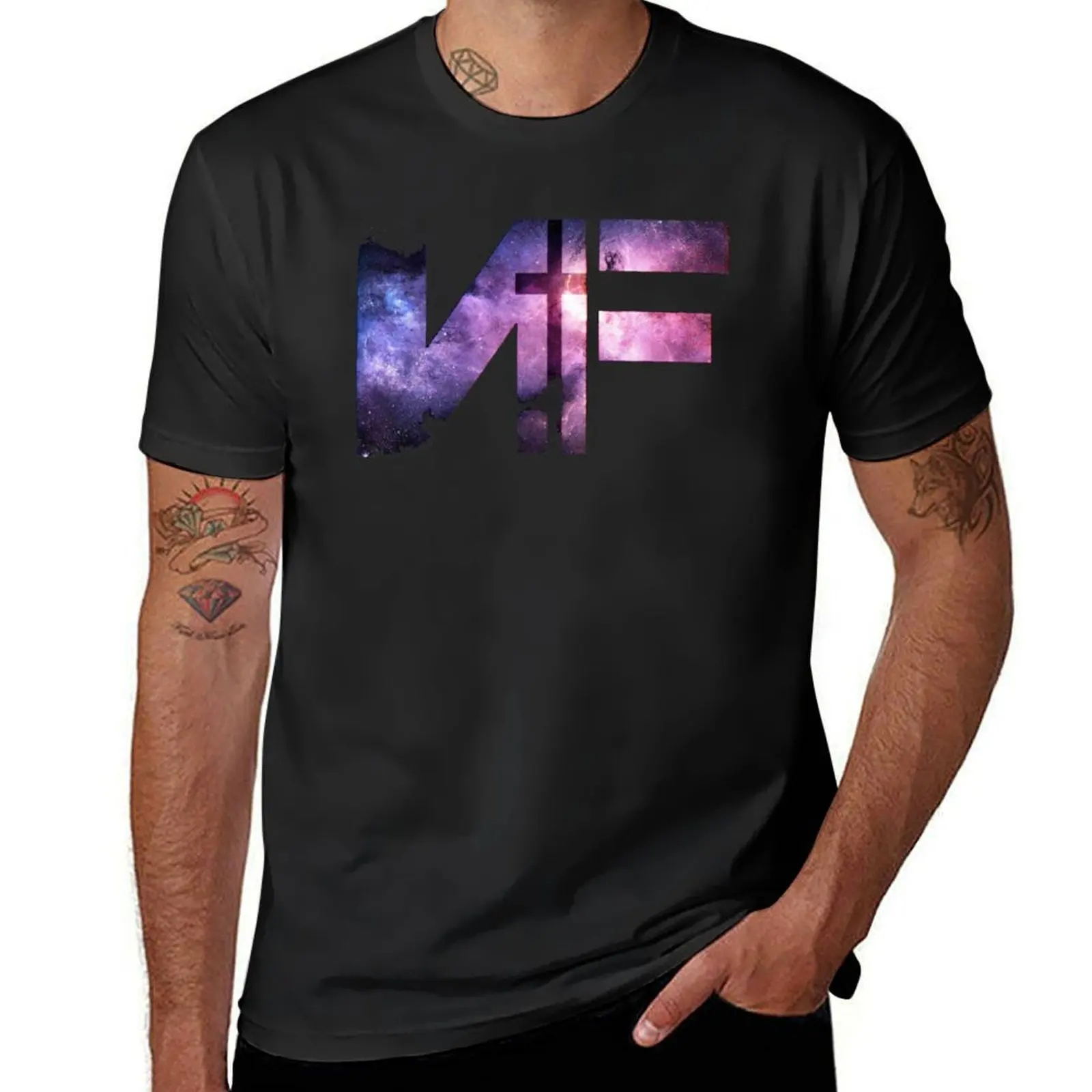 

NF REAL MUSIC T-Shirt Aesthetic clothing plus sizes t shirts for men graphic